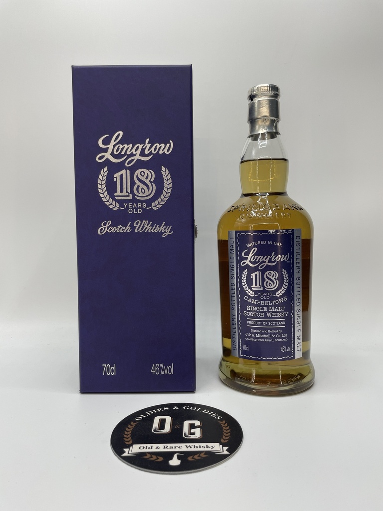 Longrow 18y (first release 2008) 70cl 46%