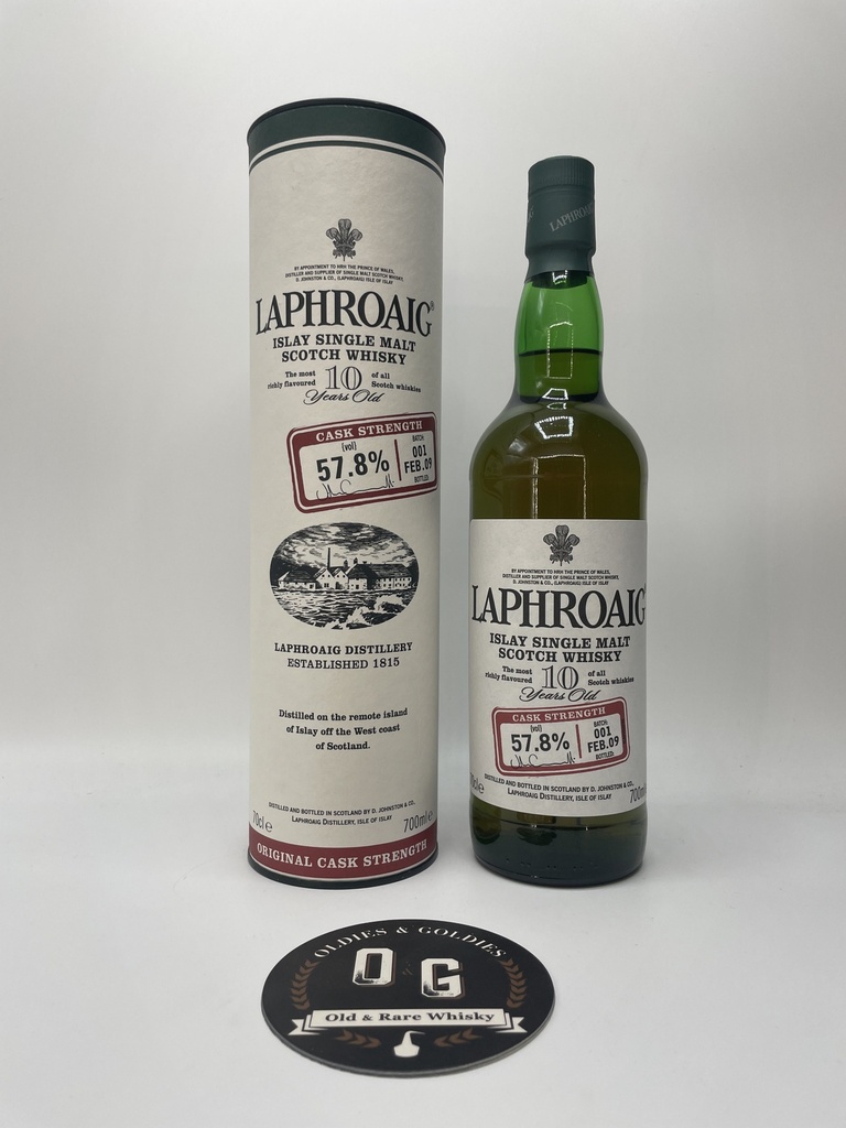 Laphroaig 10y Cask Strength Batch 1 - 57,8% 70cl