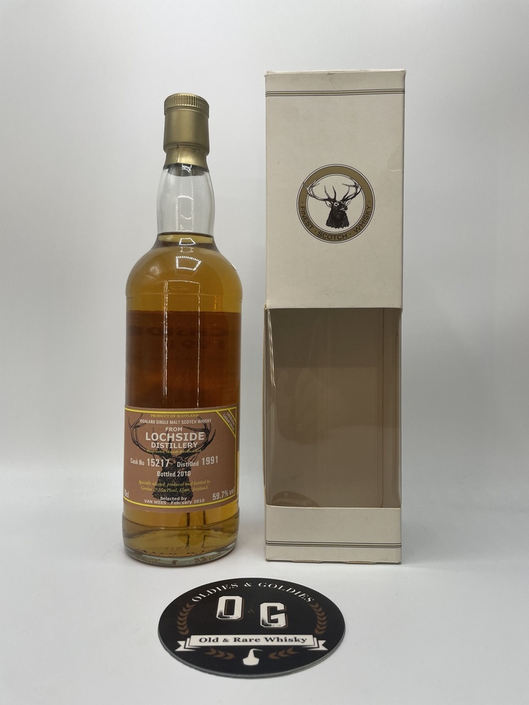 Lochside 18y 1991 G&amp;M Reserve cask#15217 59,7% 70cl