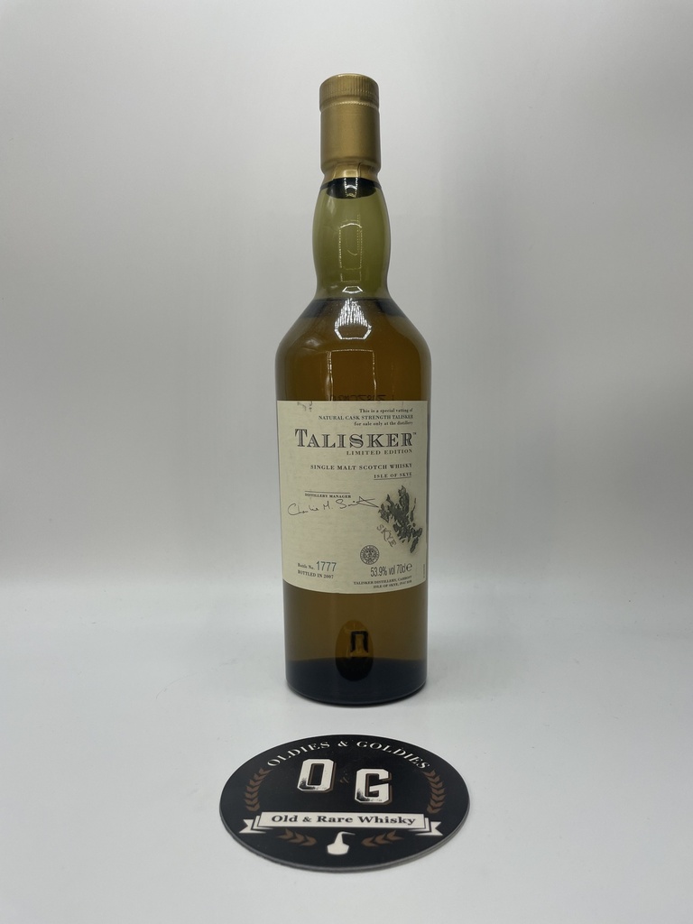 Talisker Limited Edition-Distillery Exclusive 53,9% 70cl