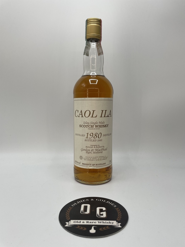 Caol Ila 1980-1993 G&M white label 40% 70cl
