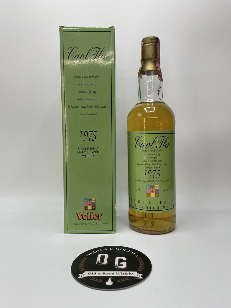 Caol Ila 1975 single cask #461 70cl 43%