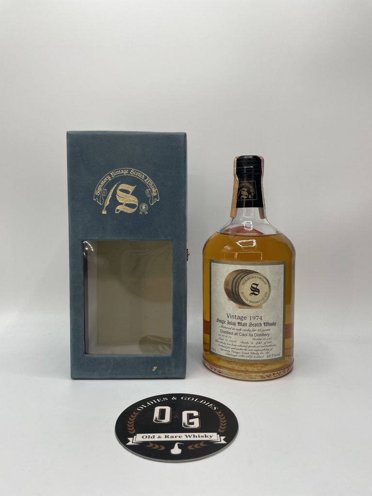 Caol ila 1974 Signatory 23y cask #12474 70cl 60,5%