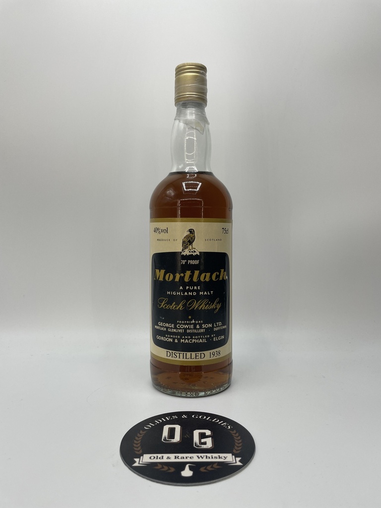 Mortlach 1938 G&amp;M Eagle Label (70° Proof) 75cl 40%