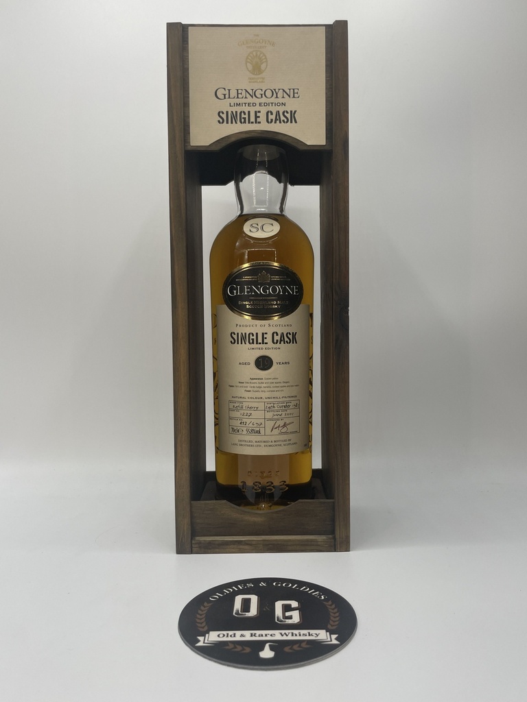 Glengoyne 1985 19y cask #1227 70cl 55,8%