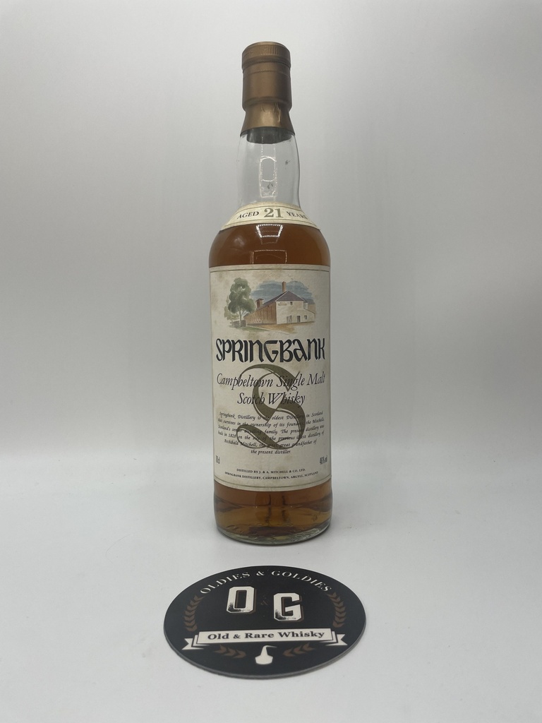 Springbank 21y (Distillery picture label) 70cl 46%