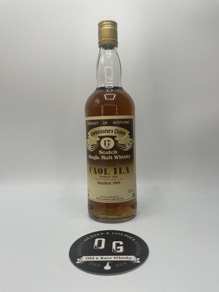 Caol Ila 1969 17y G&M Brown label 75cl 40%