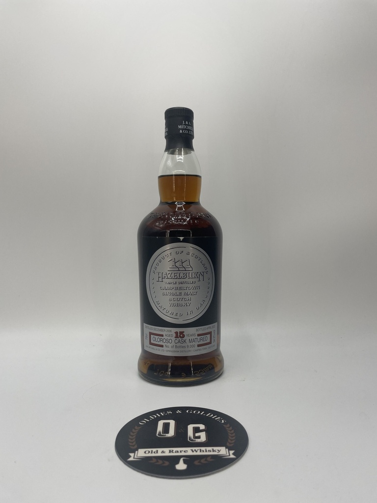 Hazelburn 15y (Oloroso sherry casks) 70cl 54,2%