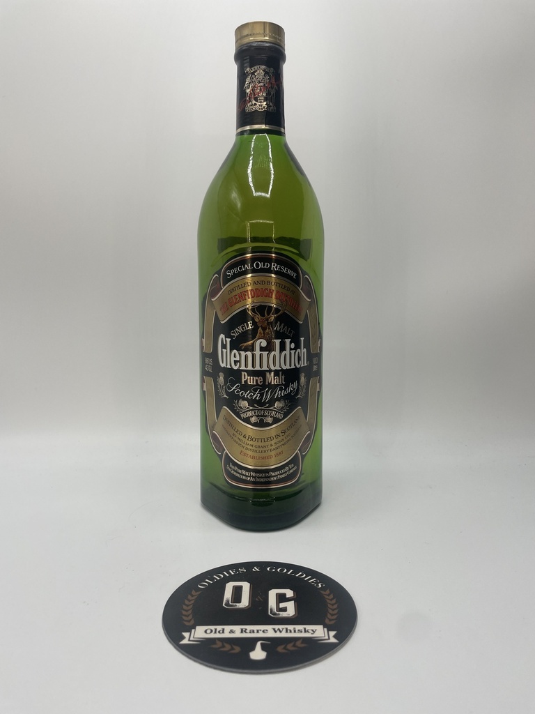 Glenfiddich Pure Malt (1980's) 1L 43%