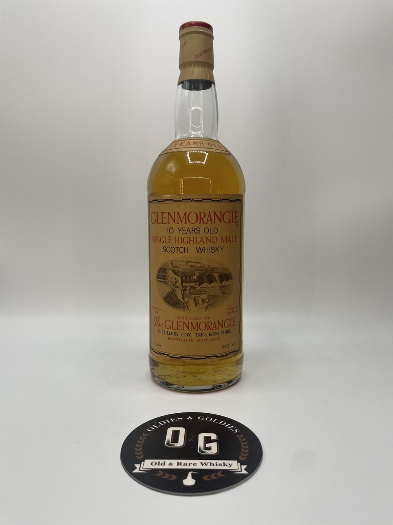 Glenmorangie 10y (1990's) 1L 43%