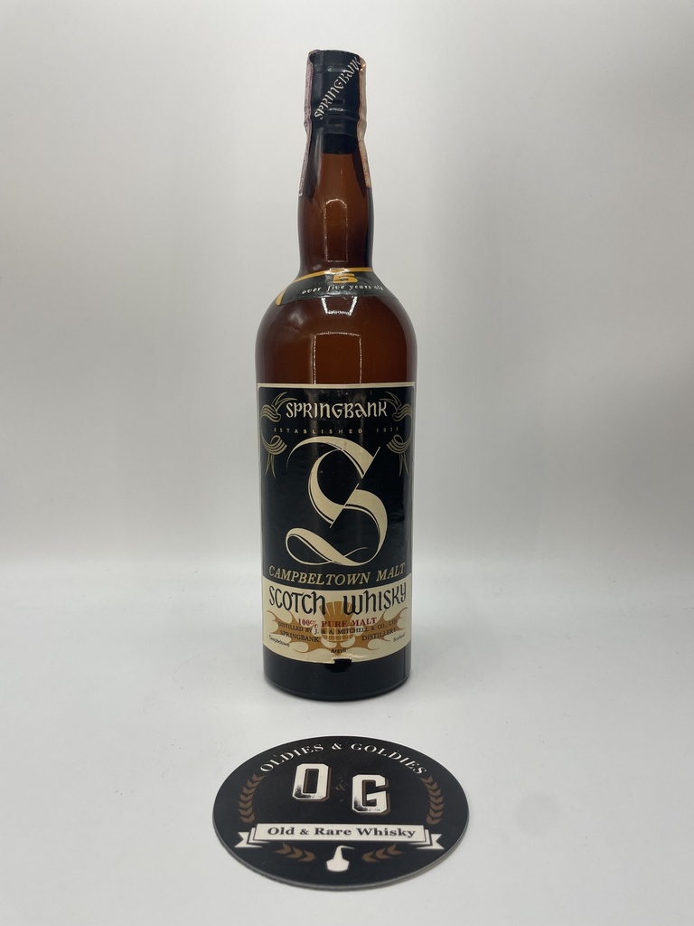 Springbank over 5y 75cl 43% (store code 01)