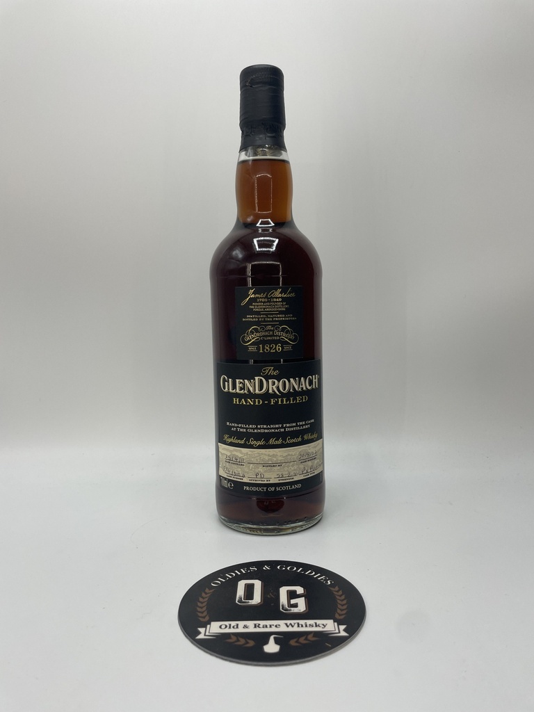Glendronach 2011 11y cask #3126 (Hand-filled at the Distillery) 70cl 58,2%