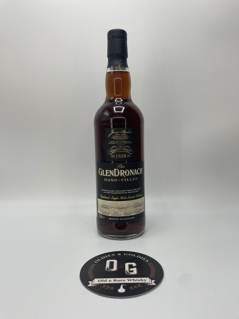 Glendronach 2011 11y cask #3126 (Hand-filled at the Distillery) 70cl 58,2%