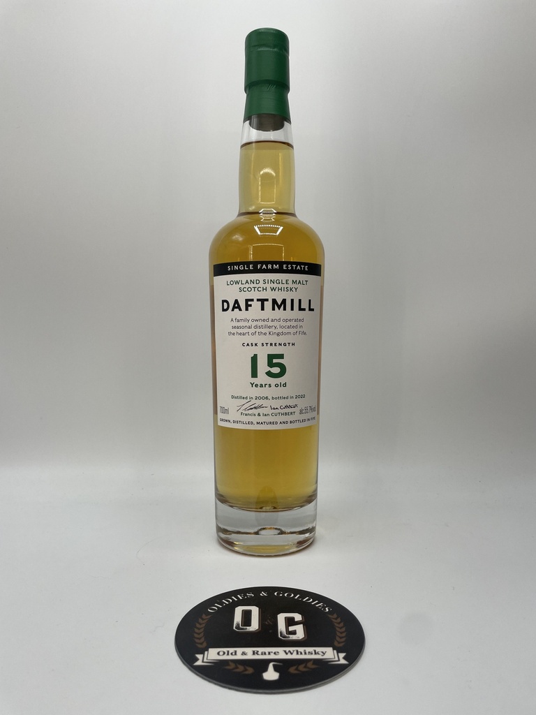 Daftmill 15y 2006 70cl  55,7%