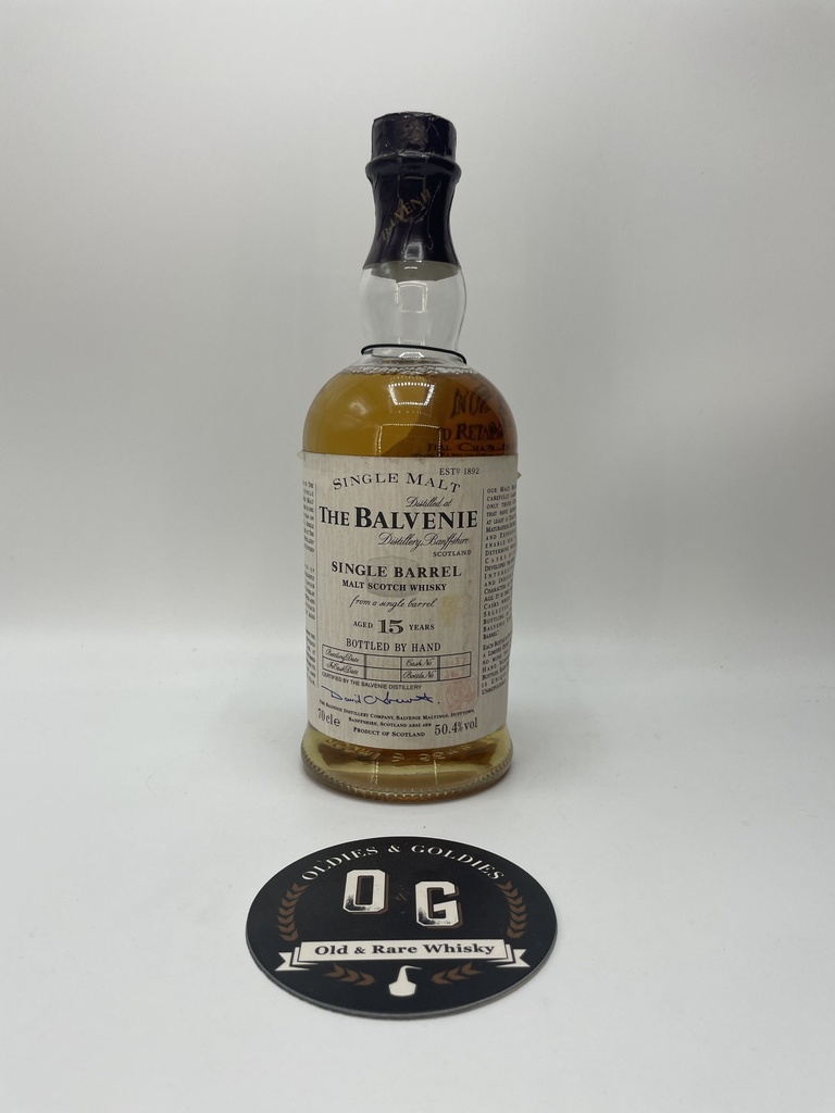 The Balvenie 1980 15y (Single Barrel 16137) 70cl 50,4%