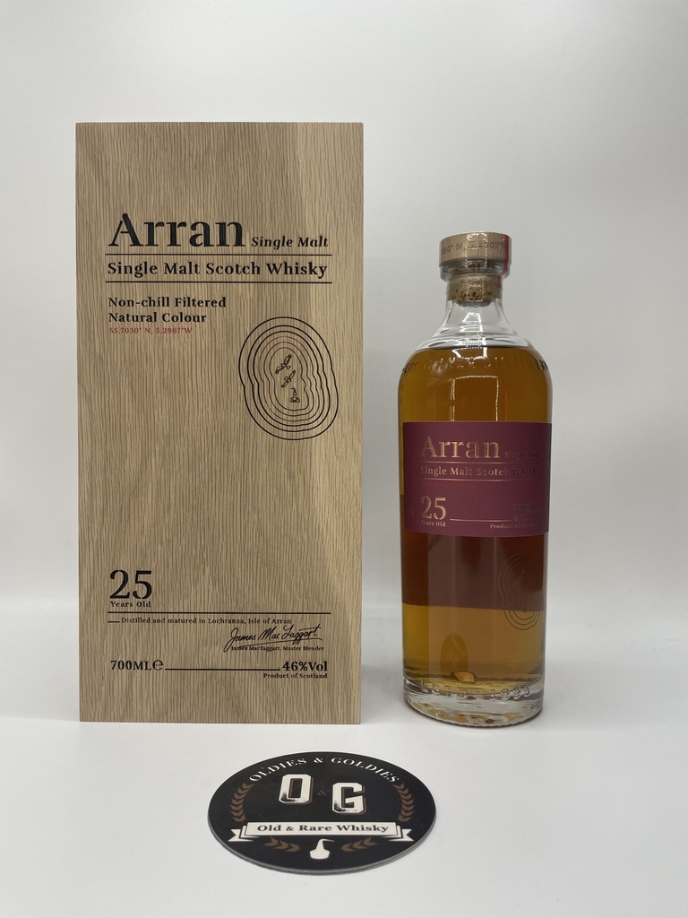 Arran 25y (Bottled 2022) 46% 70cl