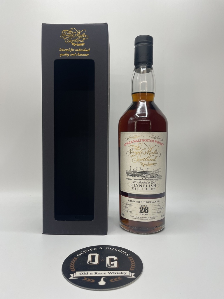 Clynelish 1995 26y (Single Malts of Scotland) Cask #8659 70cl 50,7%