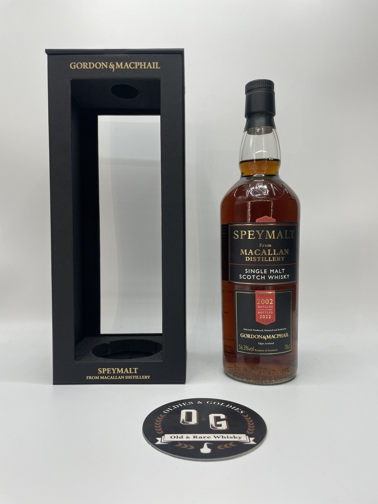 Macallan 20y 2002 Speymalt G&M cask #1189 70cl 56,3%