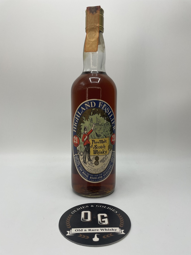Highland Fusilier 21y Tercentenary 1678-1978 40% 75cl (store code 3)