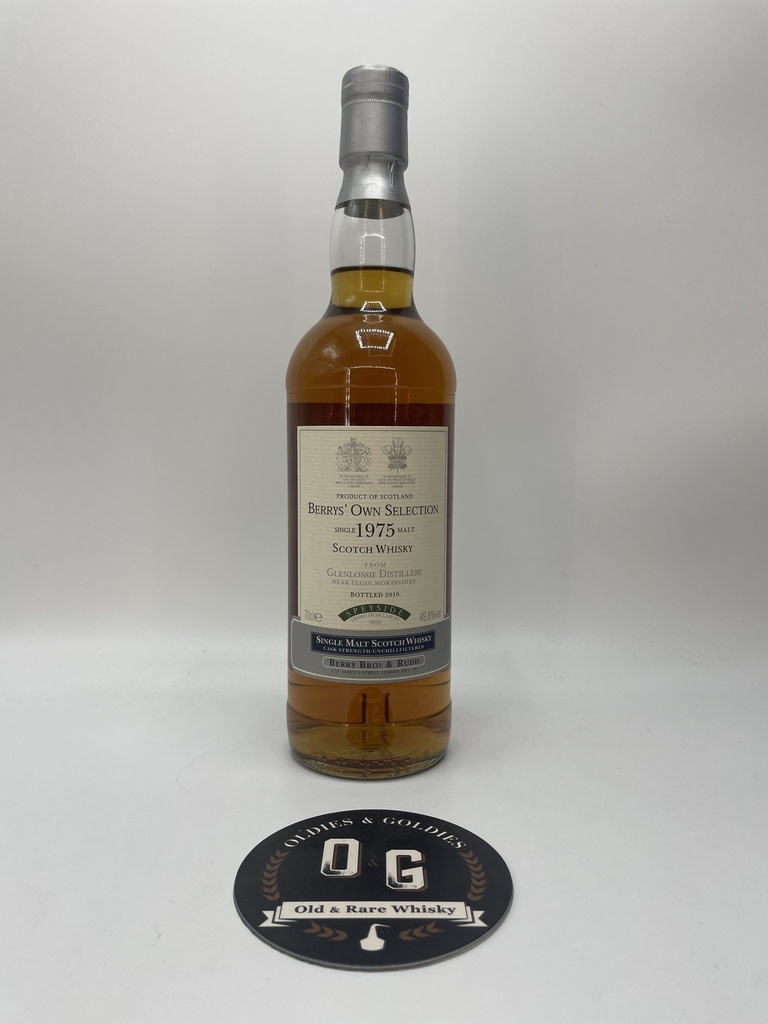 Glenlossie 1975 35y Berry Brothers cask#5950 70cl 49,8%