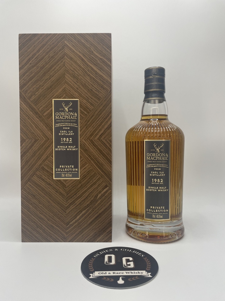 Caol Ila 1982 40y G&amp;M Private Collection cask #691 49,5% 70cl
