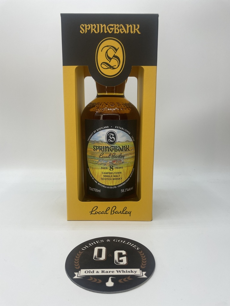 Springbank 8y 58,1% 70cl Local Barley 2024