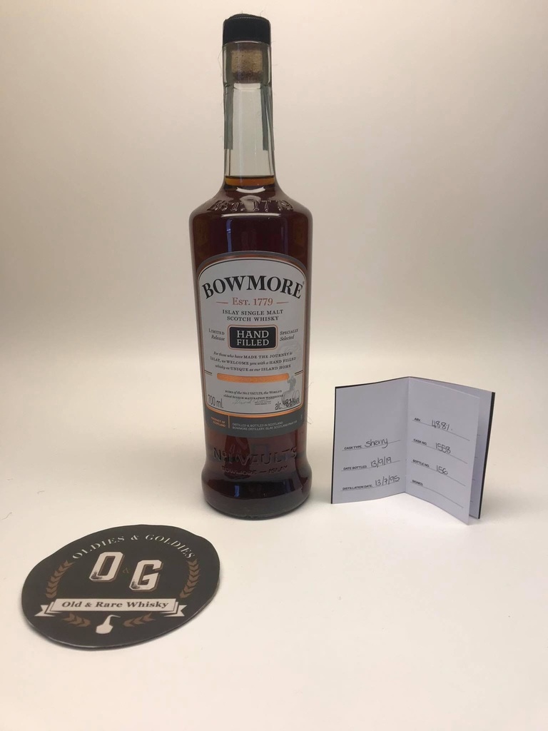 Bowmore 1995 - 2019 48,8% 70cl Hand Filled #1558