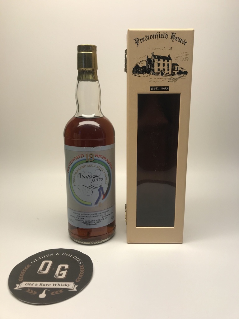 Prestonfield Highlander 18y