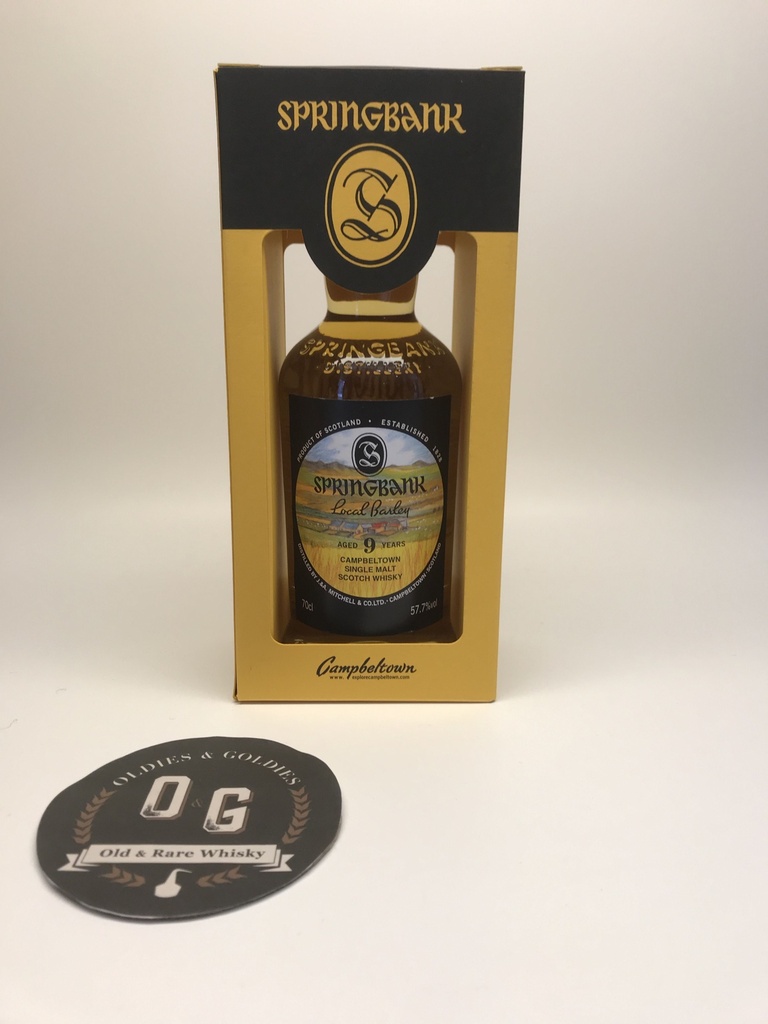 Springbank 9y 57,7% 70cl Local Barley 2018