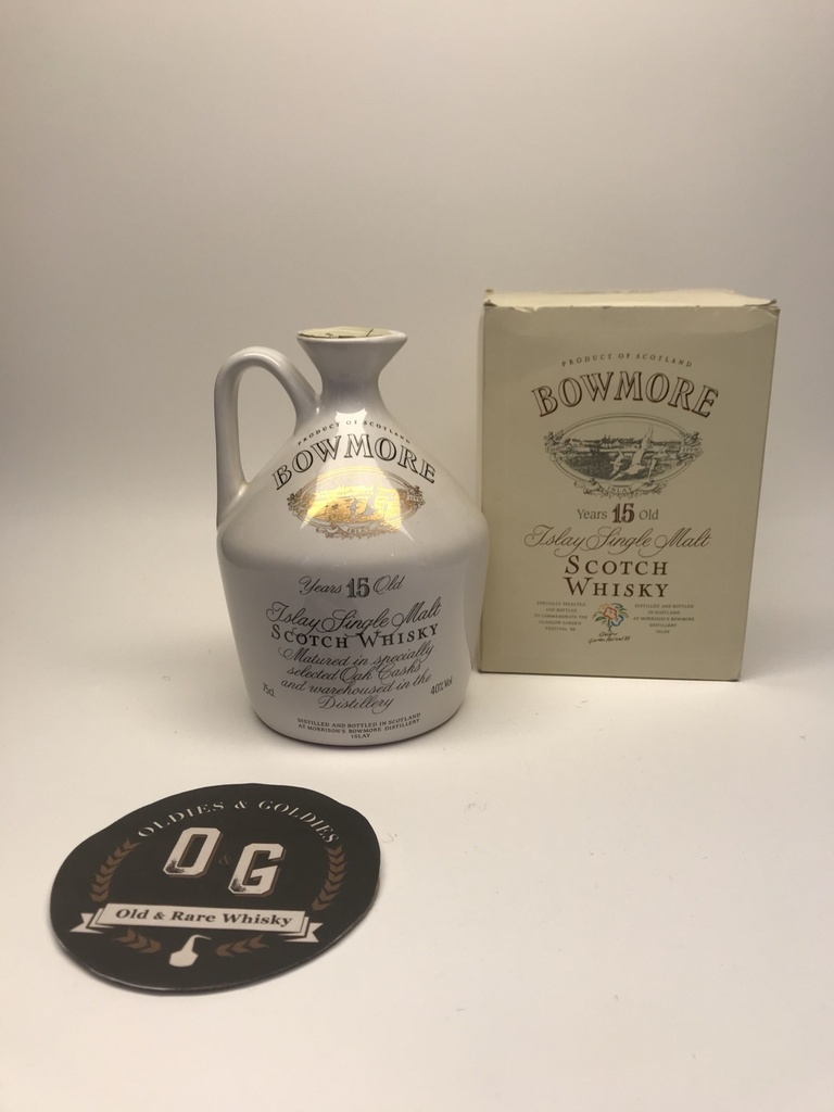 Bowmore 15y decanter 40% 75cl