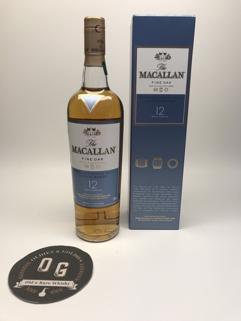Macallan 12y 40% 70cl (fine Oak)