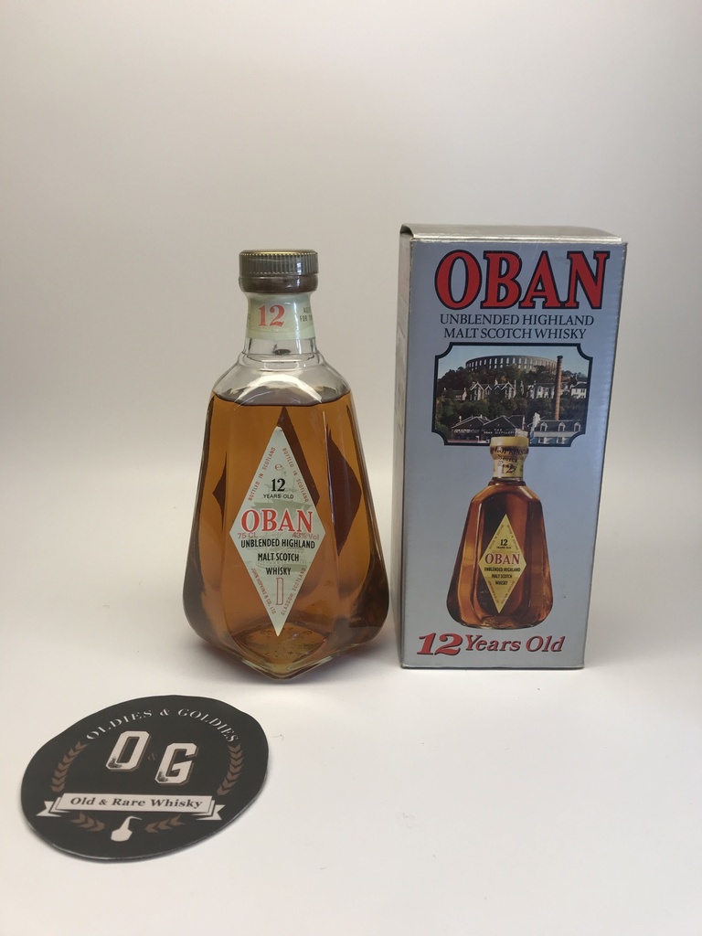 Oban 12y unblended 43% 75cl