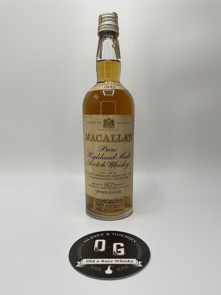Macallan 1947 15y Campbell Hope &amp; King (securo cap) 45,4% 75cl