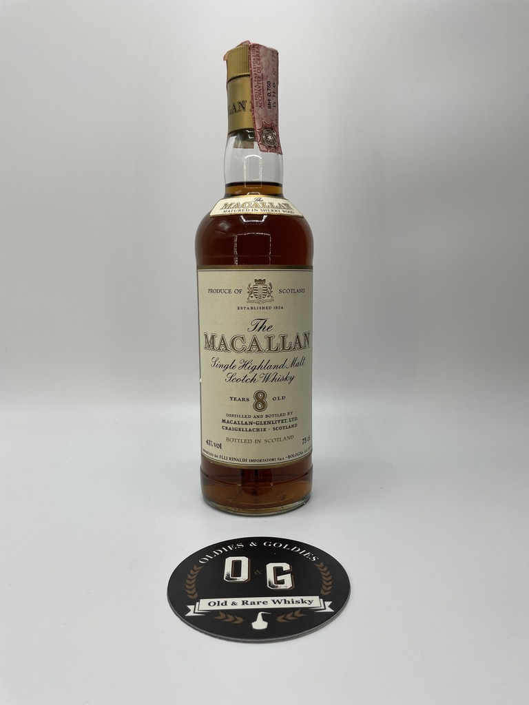 Macallan 8y (plastic screw cap) 43% 75cl