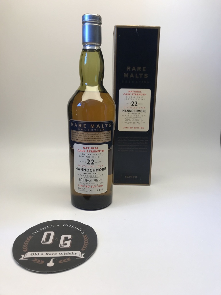 Mannochmore 1974 Rare Malts 60,1% 70cl