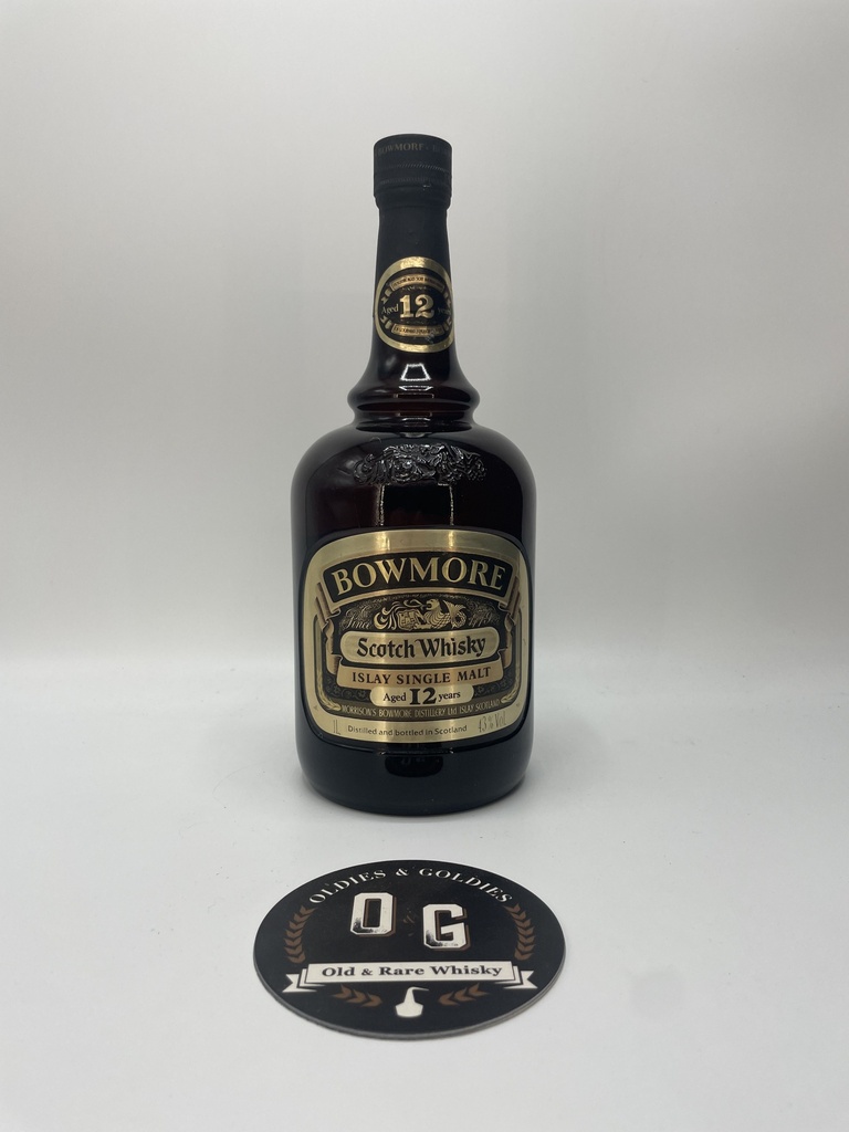 Bowmore dumpy 12y 1L (plastic screw cap)