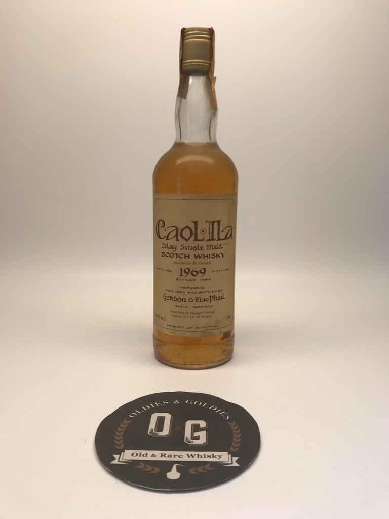 Caol ila 1969 Celtic Label