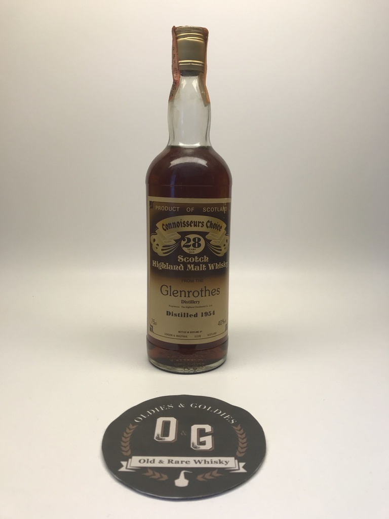 Glenrothes 1954 28y G&M 40% 75cl