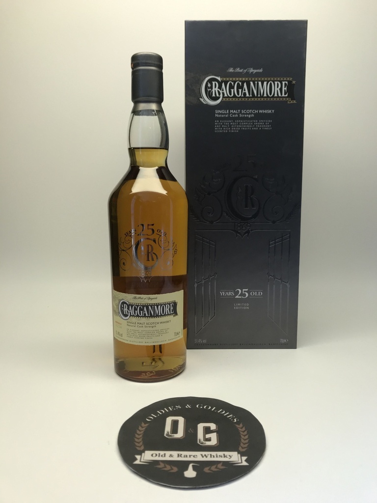 Cragganmore 25y (bottled 2014) 51,4% 70cl