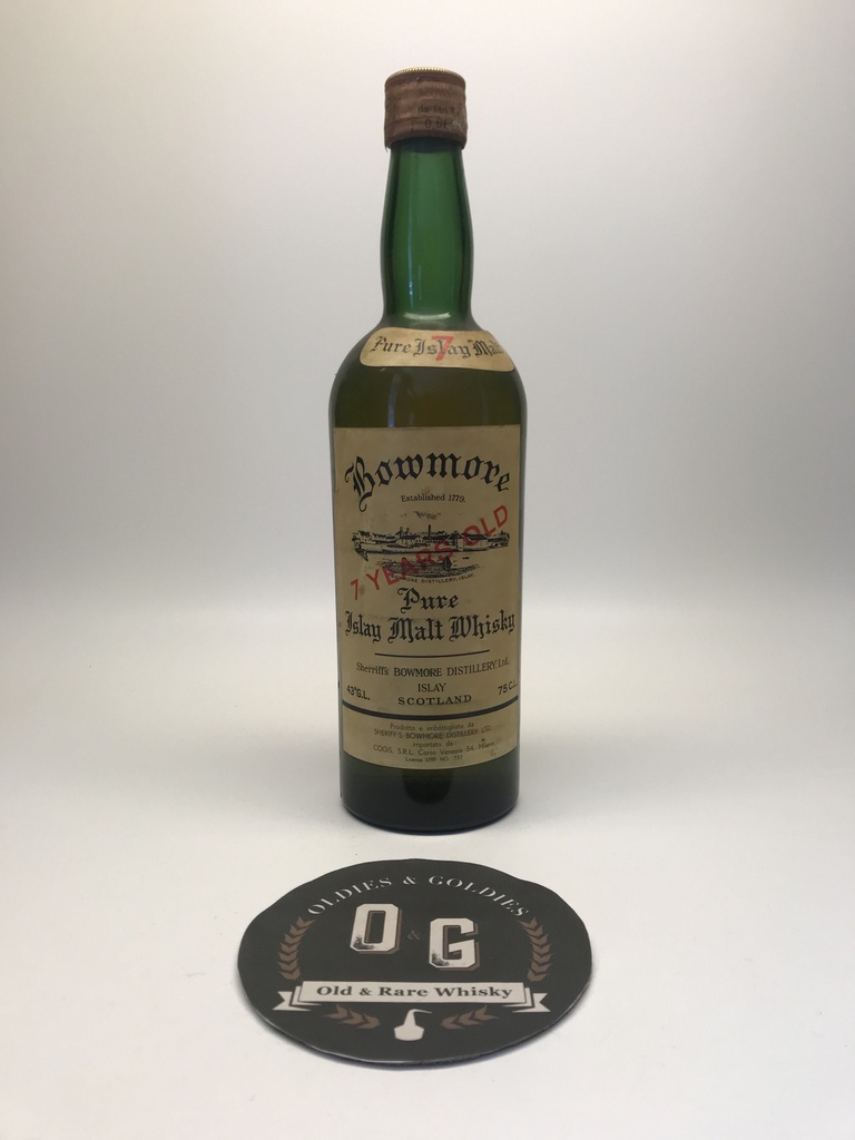 Bowmore Sherriff's 7y 43% 75cl