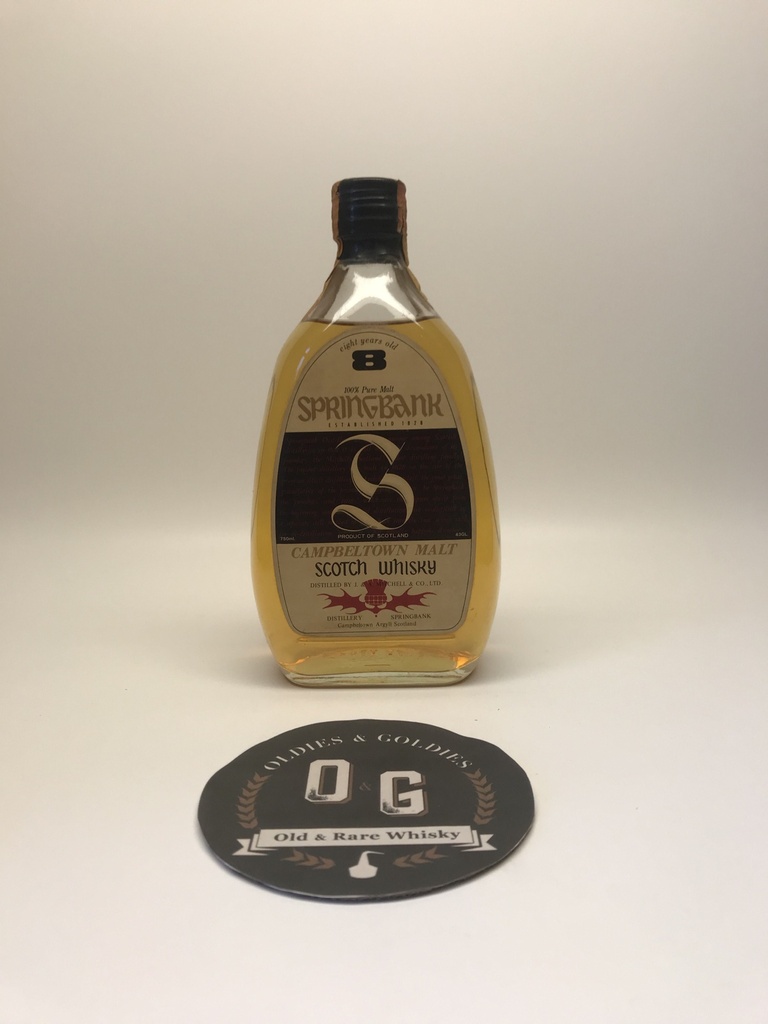 Springbank 8y (75cl pear shape)