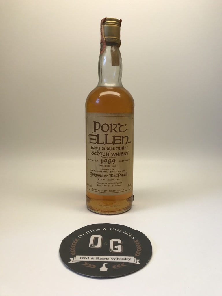 Port Ellen 1969 40% 75cl (Celtic Label)