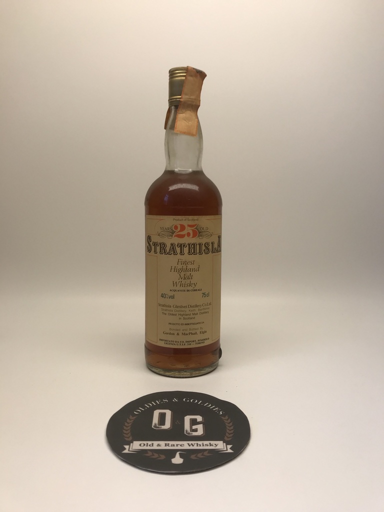 Strathisla 25y 40% (Distillery label 75cl)