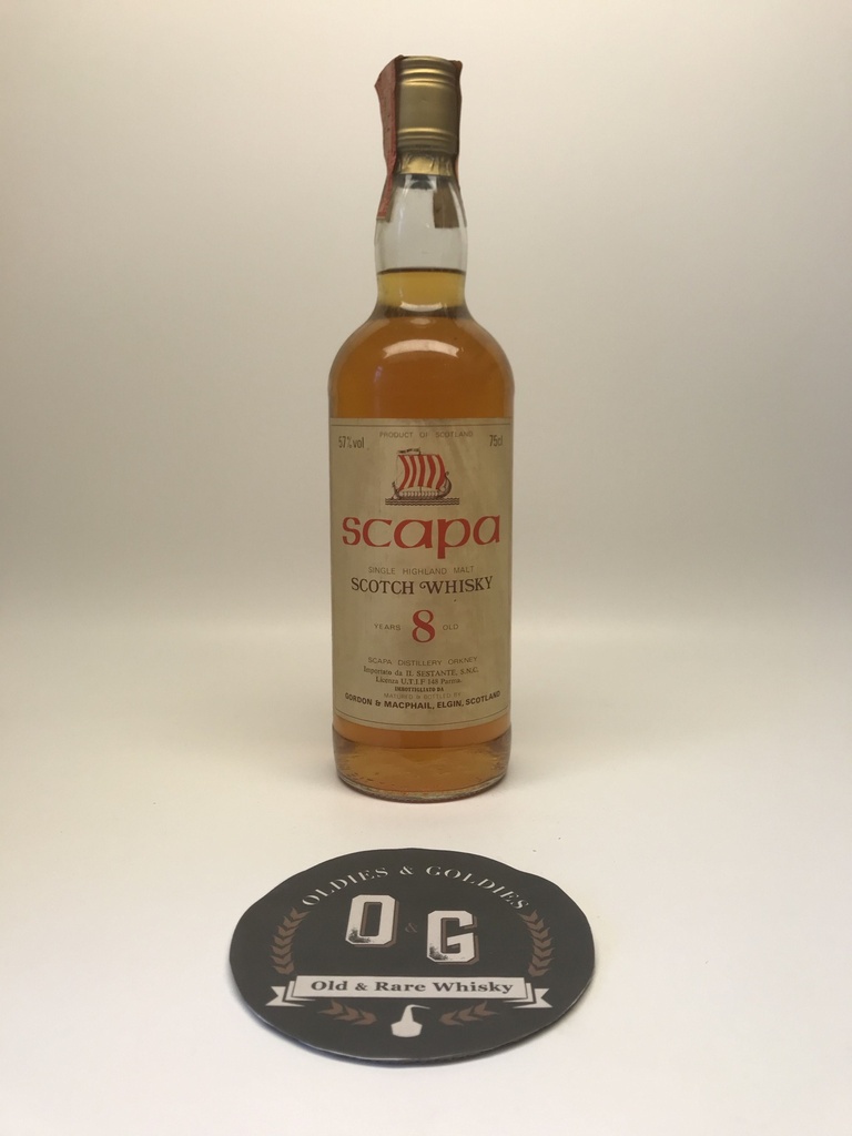 Scapa 8y (vikingship - 57%) 75cl