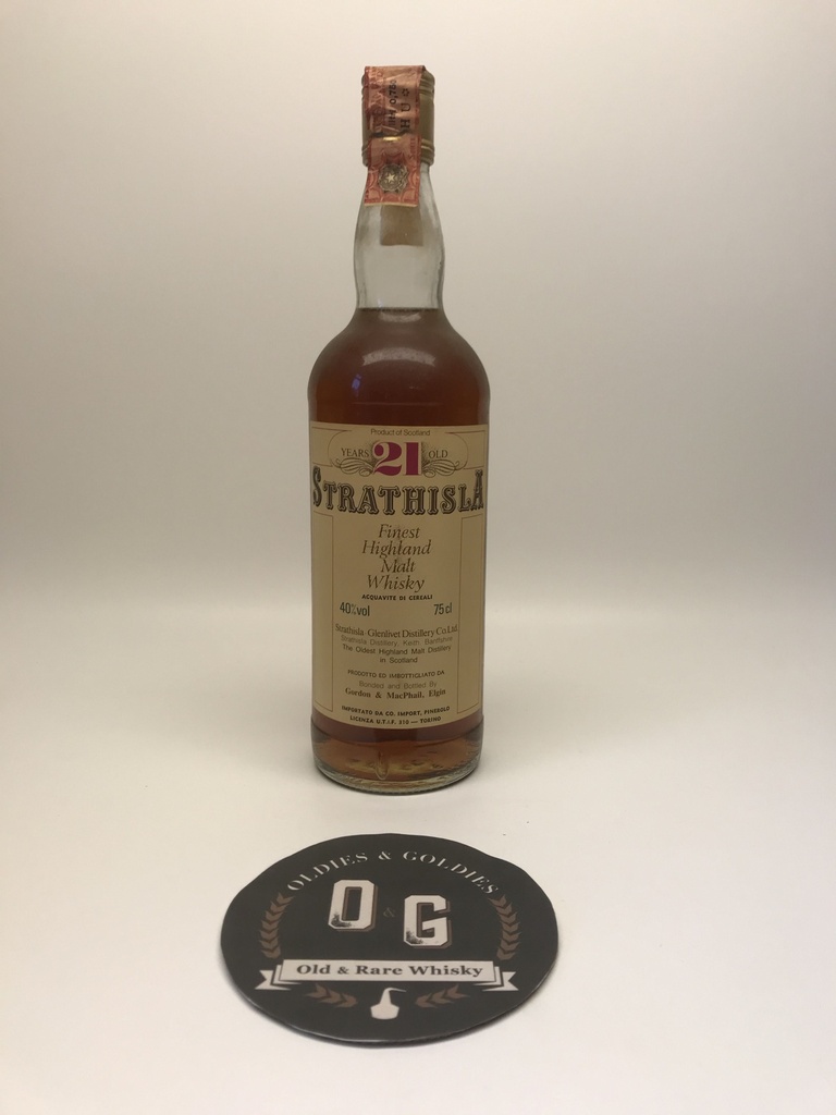 Strathisla 21y (Distillery label 75cl)