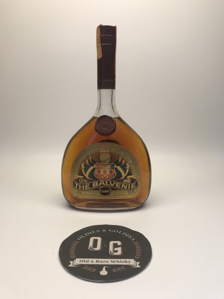 Balvenie Classic 43% (cognac style bottle) 75cl