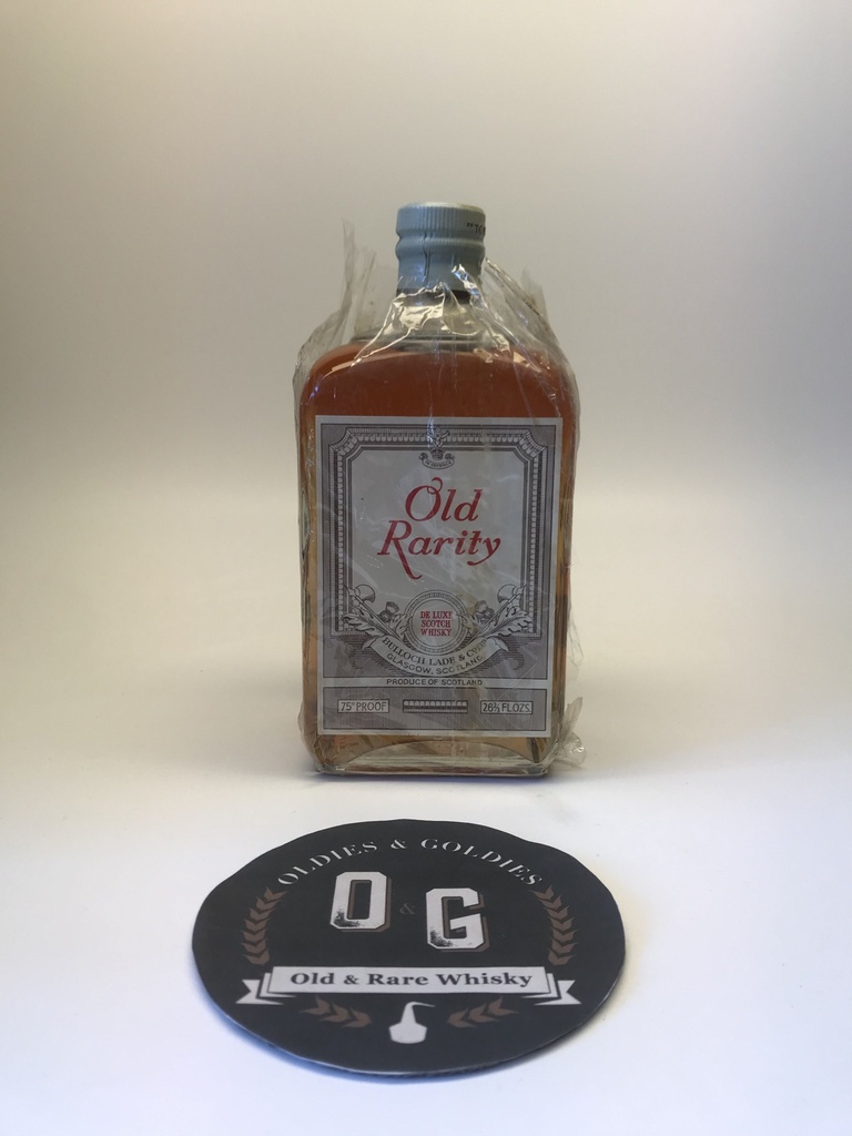 Old Rarity (1960's bottling) 43% 75cl