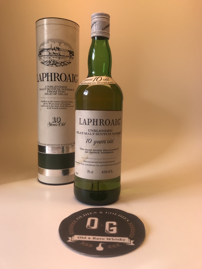 Laphroaig 10y (unblended 75cl - 43% screw cap)