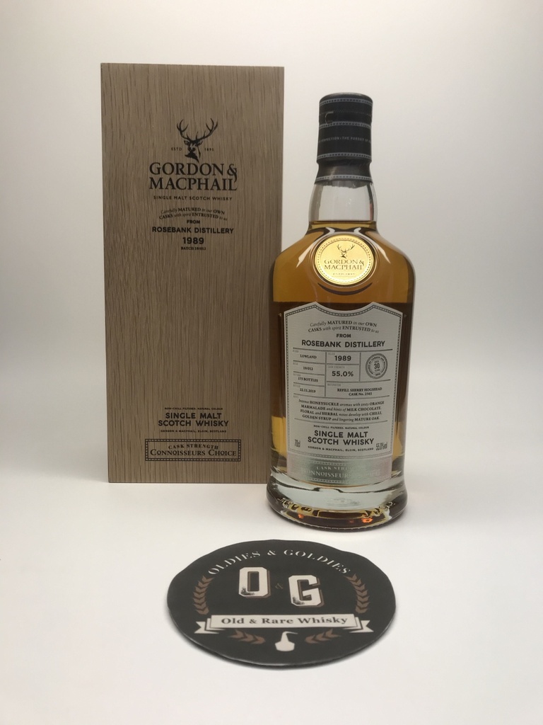 Rosebank 1989 G&amp;M 70cl 55%