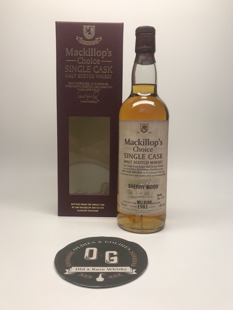 Millburn 1981 cask #355 25y 46% 70cl